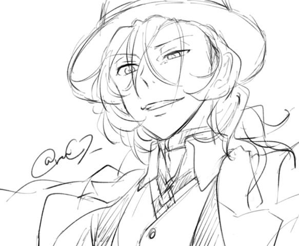 Великий из бродячих псов Дазай и Чуя арт