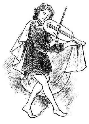 Музыканты средневековья зарисовка