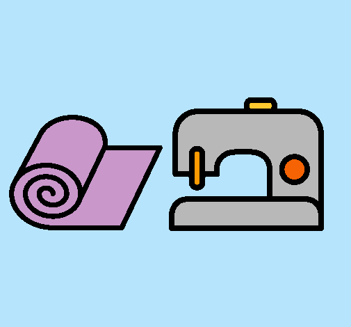 Швейная машинка рисунок карандашом для детей