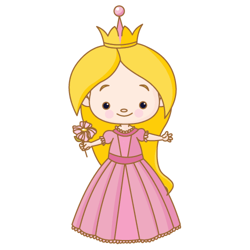 Мультяшные девочки принцессы