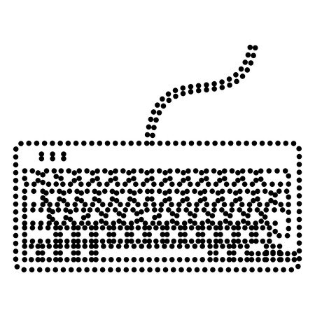 Машинка символами клавиатуры