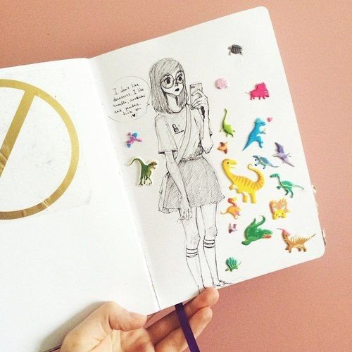 Летние идеи для скетчбука