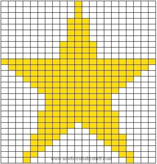 Звезда по клеточкам