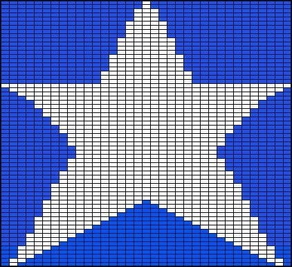 Звезда спицами схема