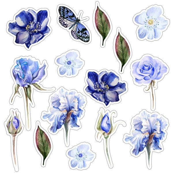 Фиалка раскраска