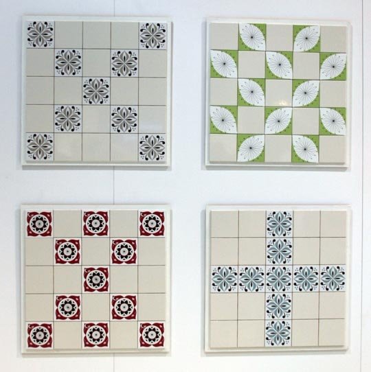Орнамент на плитку наклейки