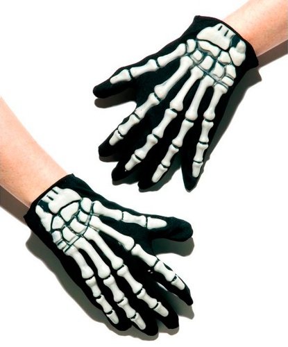 Перчатки "скелет"
