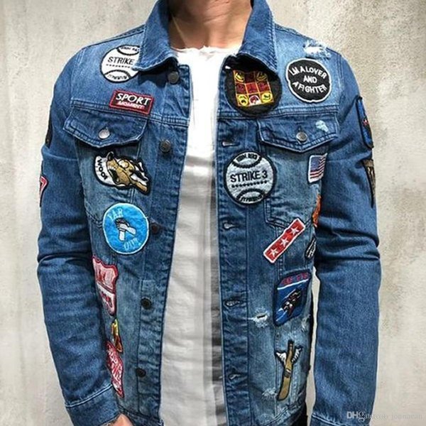 Джинсовка в стиле поп арт