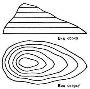 Горизонтали абсолютная и Относительная высота