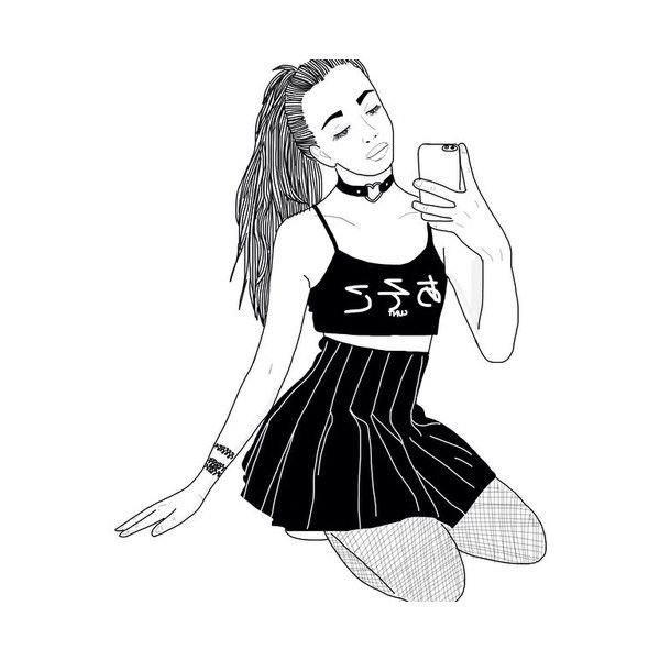 Билли Айлиш рисунок