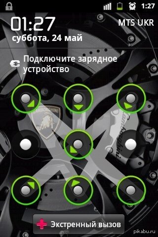 Пароль на телефоне андроид