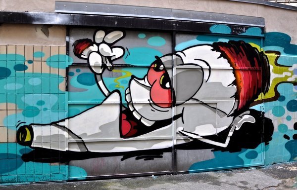 Городское граффити