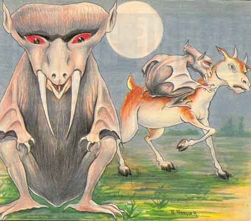 Милая чупакабра рисунок (48 фото)