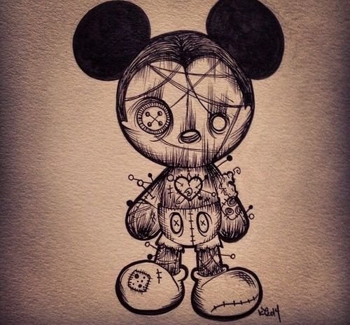 Тим Бертон арт Коралина