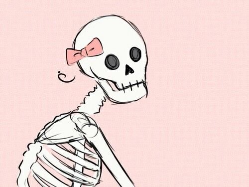 Миленький скелетик