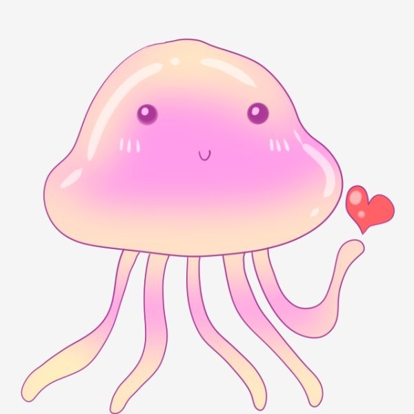 Медузы мультяшные