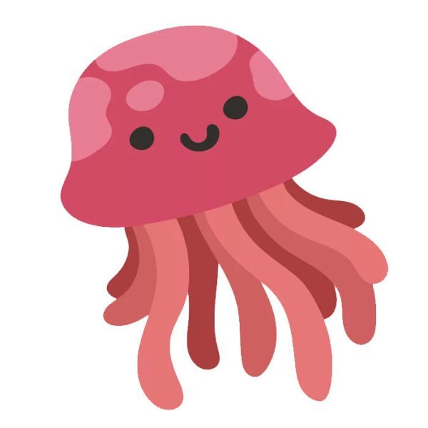 Медузы мультяшные