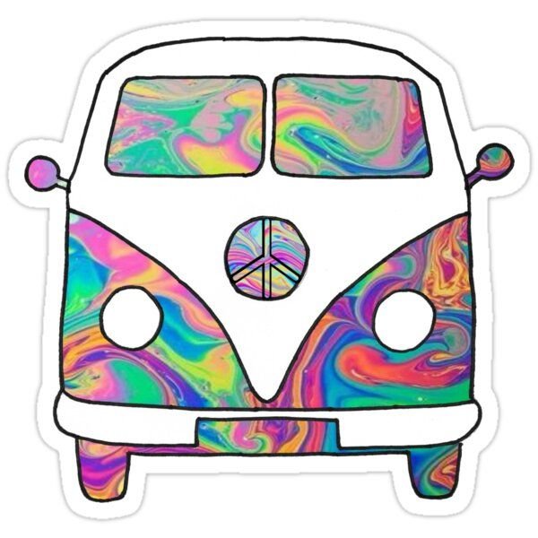 Хиппи мультяшный