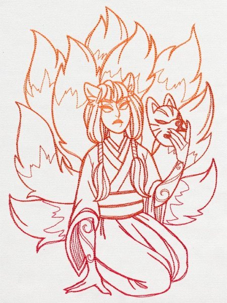 Милые лисы аниме