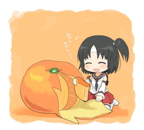 Мандарины Чиби аниме