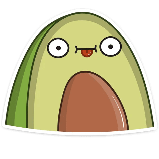 Авокадо для срисовки