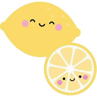 Лимон рисунок милый