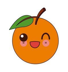 Кавайные апельсин