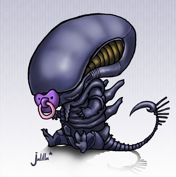 Чужой детеныш Ксеноморф