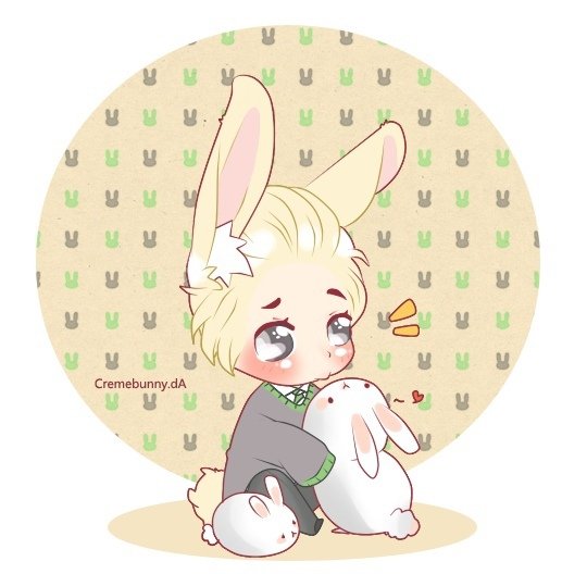 Драко Малфой милый арт Чиби