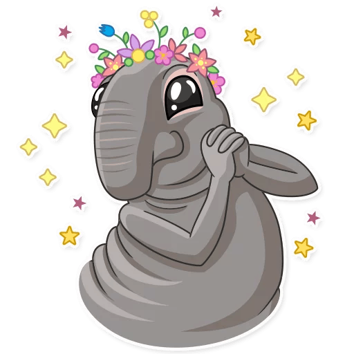 Стикеры Ждун и Ждунья