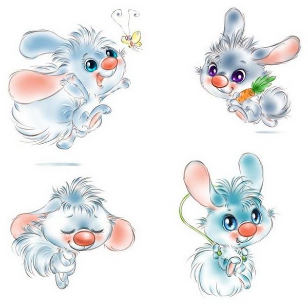 Голубоносые друзья мишки Тедди