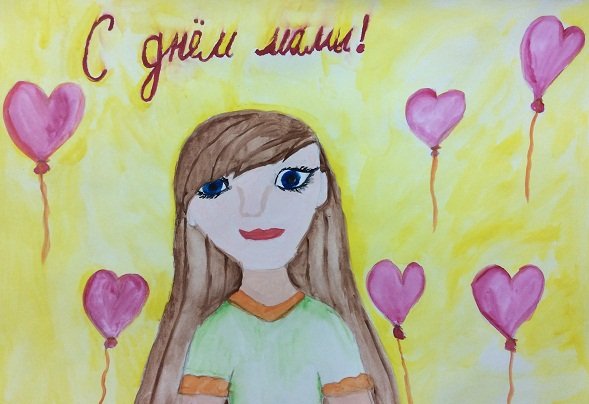 Рисунок на день рождения подруге