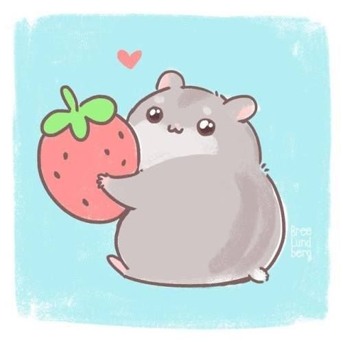 Хомяк для срисовки