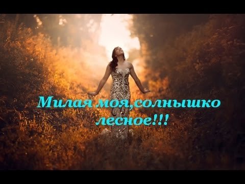 Милая моя солнышко