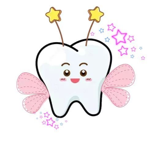 Зубик розовый