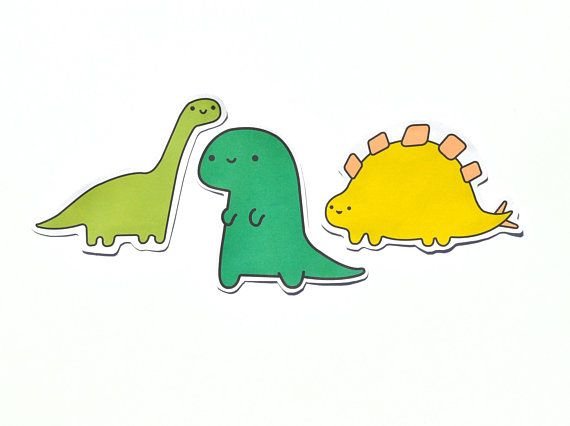 Наклейки "Динозаврики"