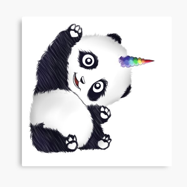 Панда Единорог