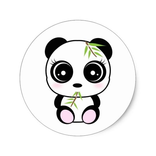 Распечатка милые панды