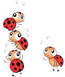 Милые Божьи коровки для срисовки