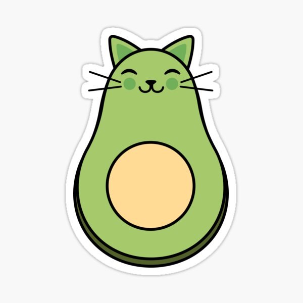 Авокадо кошечка