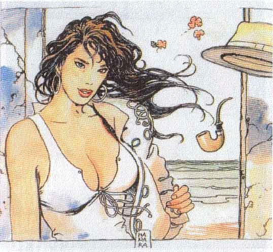 Milo Manara рисунки
