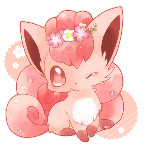 Кавай Чиби покемоны