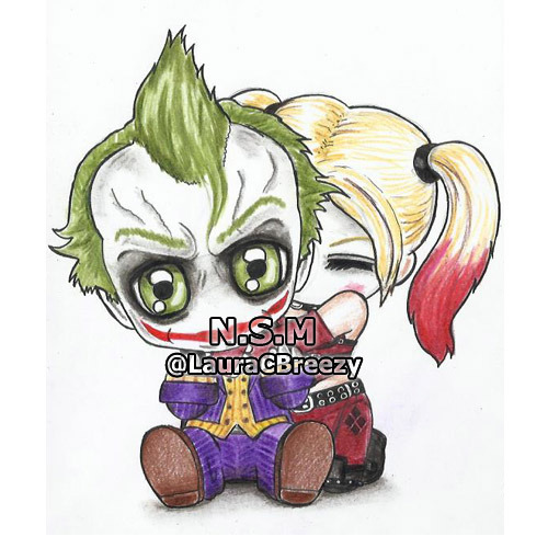 Аниме Харли Квин милая