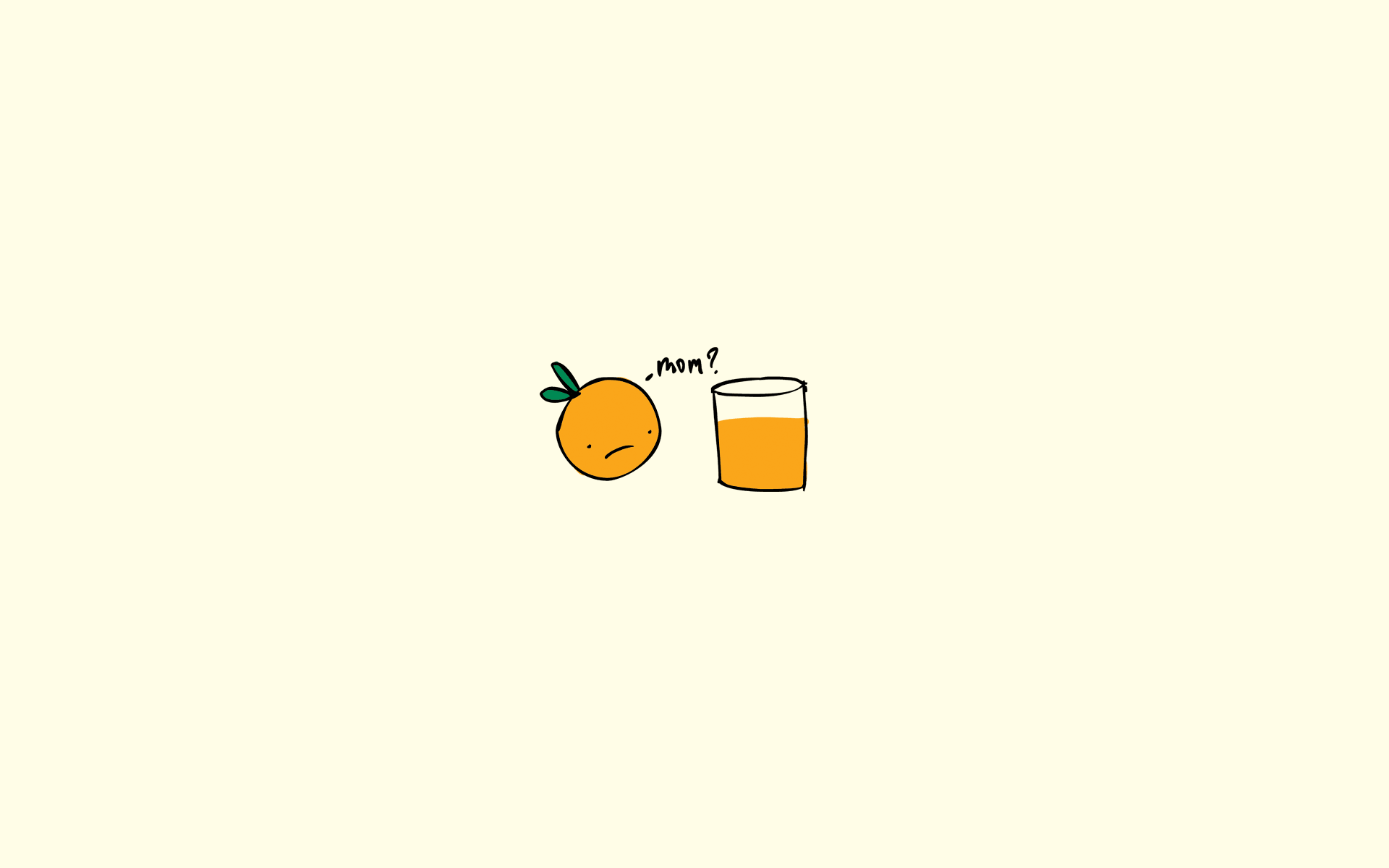 Апельсин Минимализм