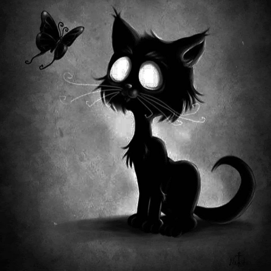 Мрачный котик
