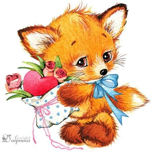 Мультяшные зверушки