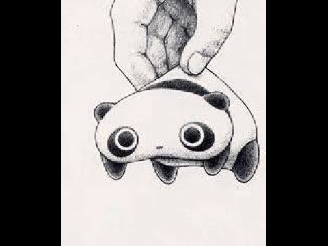 Рисунки для скетчбука пандочки