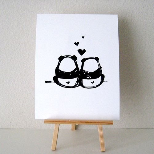 Рисунки для скетчбука Панда