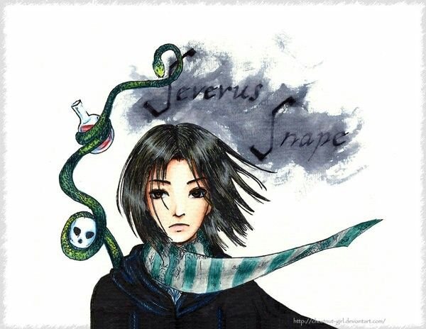 Милый рисунок Северус Снейп