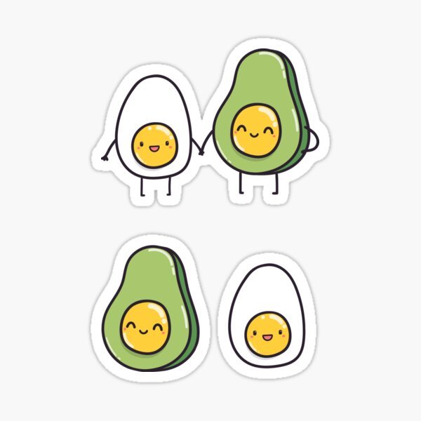 Стикеры Авокадик